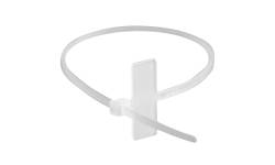 252190-M Хомут P6.6 маркировочный, белый, 4,8х190, табличка 28х13 (новый аналог 252190SR-M) DKC