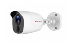 DS-T210(B) (2.8 mm) 2Мп уличная цилиндрическая HD-TVI камера с EXIR-подсветкой до 20м HiWatch (со стенда)