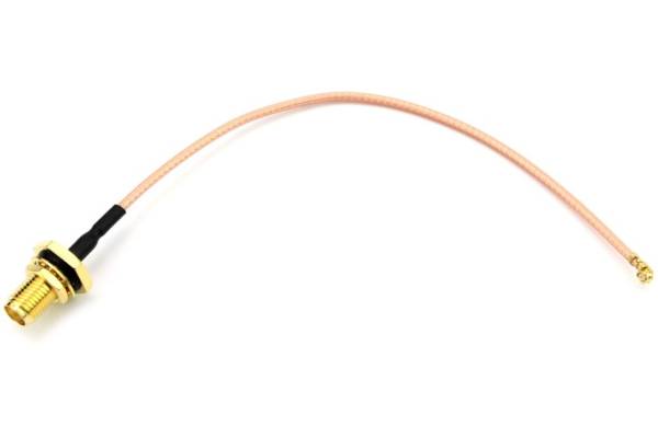 UFL-F/SMA-F RG178 Антенный переходник для подключения внешней антенны к контроллеру STEMAX