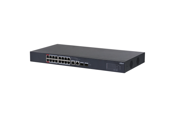 DH-CS4218-16ET-135 16-портовый PoE коммутатор с функцией облачного управления Dahua