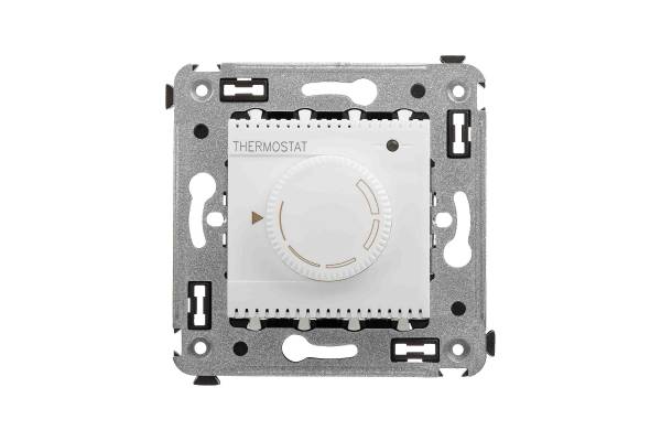 4400163 Термостат для теплых полов в стену Avanti Белое облако DKC