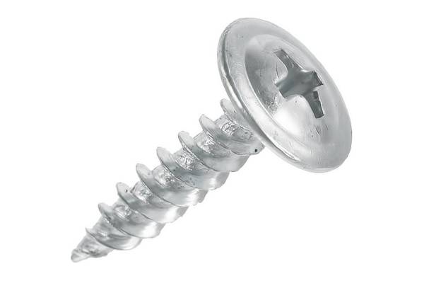 PR08.3626 Саморез 4,2х32 с прессшайбой, острый, цинк (100 шт/уп) Промрукав