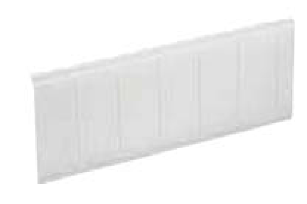 87186 Заглушка на 4мод.RAL9016 для встраиваемых щитков DKC