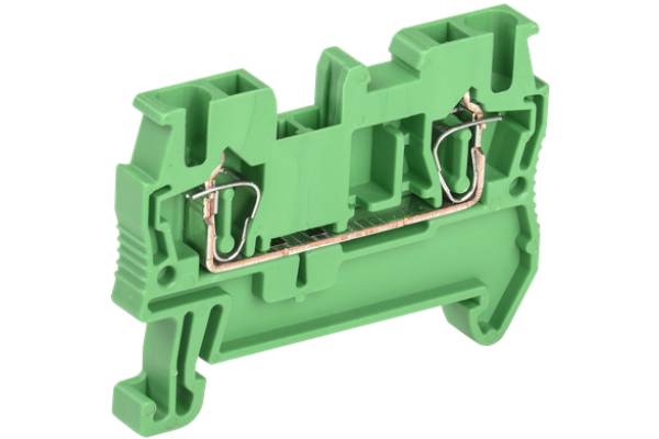 YZN11-001-K06 Клемма пружинная КПИ 2в-1,5 17,5А зеленая IEK