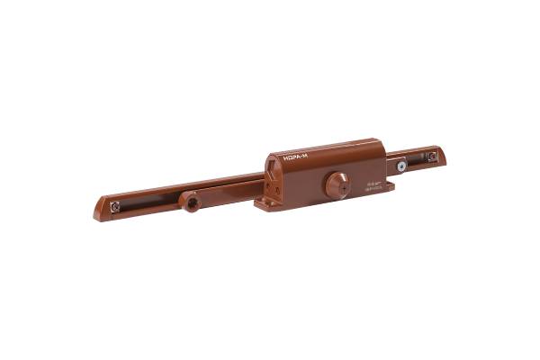 430 ISPARUS Slider Доводчик дверной морозостойкий со скользящей тягой (от 40 до 100 кг) (коричневый) Нора-М
