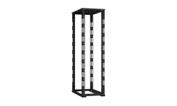 TRD-476010-R-BK Монтажная стойка двухрамная с разборной рамой 19 NIKOMAX
