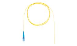 DR-224402 Шнур оптический монтажный (пигтейл) LC OS2 нг(А)-HF желтый 1,5 м Datarex