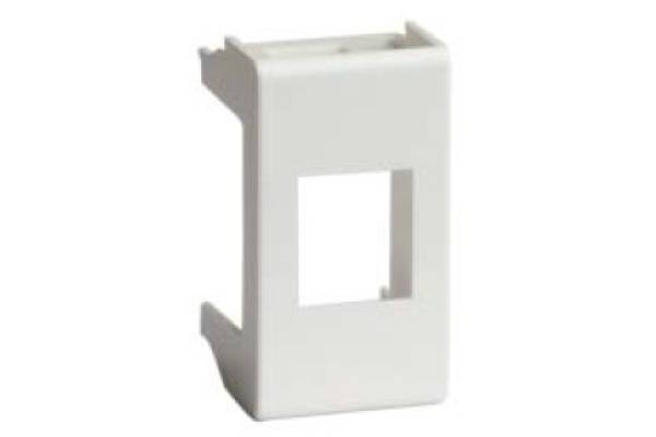 45008 Адаптер для информационных разъемов SIEMON, «Viva» 1 мод. белый DKC