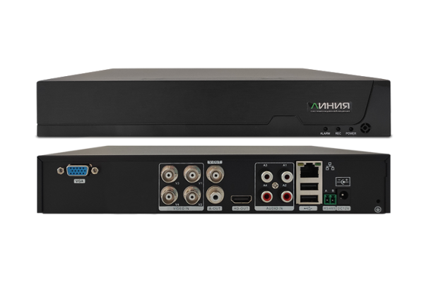 XVR 4S Видеорегистратор мультиформатный 4-х канальный Линия