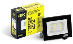 LPDO601-10-65-K02 Прожектор СДО 06-10 светодиодный черный IP65 6500K IEK