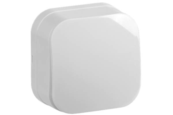 EVH10-K01-10 GLORY Выключатель 1-клавишный для открытой установки ВС20-1-0-ХБ белый IEK