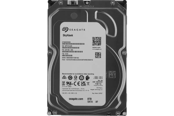 ST8000VX009 8ТБ Жесткий диск SkyHawk Seagate