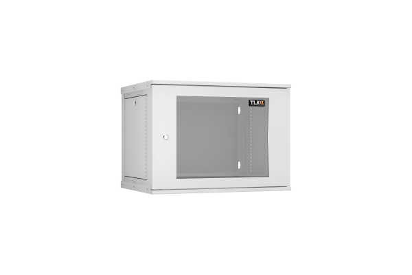 TWI-126060-R-G-GY Настенный разборный шкаф 19 12U (серый) TLK