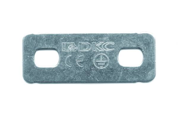 37501 Никелированная пластина для заземления PTCE DKC
