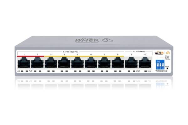 WI-PCES210G Настраиваемый PoE коммутатор Wi-Tek