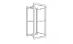 NTSS-2POR42U/600-1000 Стойка серверная NTSS OR двухрамная 42U 600-1000мм, комплект ножек, серый RAL 7035 NTSS