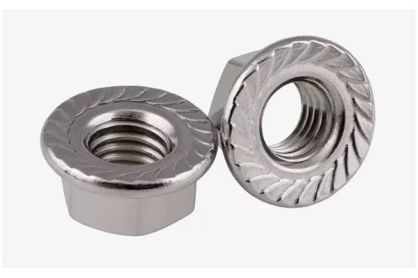 PR08.2367 Гайка с насечкой, препятствующей откручиванию оцинкованная М8 (DIN 6923) (100 шт/уп) Промрукав