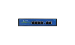 ST-S46POE (2М/65W/А) PRO (версия 4) Коммутатор Switch POE 4-х портовый Space Technology