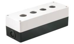 BKP10-4-K01 Корпус КП104 для кнопок 4 места белый