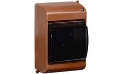 MKP42-N-04-30-12-D KREPTA 3 Корпус пластиковый КМПн 2/4 IP30 дуб IEK