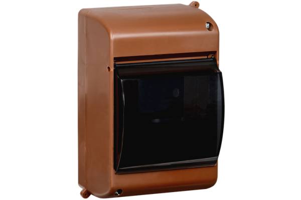 MKP42-N-04-30-12-D KREPTA 3 Корпус пластиковый КМПн 2/4 IP30 дуб IEK