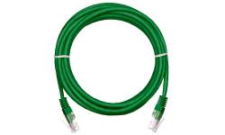 EC-PC4UD55B-BC-PVC-020-GN-10 Коммутационный шнур U/UTP 4 пары, Кат.5е (Класс D), BC, PVC нг(B), зеленый, 2м, уп-ка 10шт. NETLAN