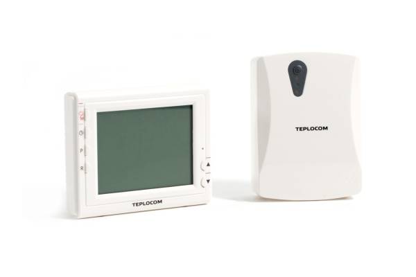TEPLOCOM TS-Prog-2AA/3A-RF Термостат комнатный Бастион