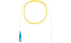 DR-225402 Шнур оптический монтажный (пигтейл), SC, OS2, нг(А)-HF, желтый, 1,5 м Datarex