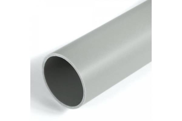 PR.01450 Труба жесткая ПВХ 3-х метровая легкая атмосферостойкая д50 (30м/уп) Промрукав