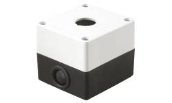 BKP10-1-K01 Корпус поста КП101 для кнопок управления 1 место белый IEK