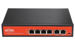 WI-PS205 v4 Неуправляемый коммутатор 4 PoE порта Wi-Tek