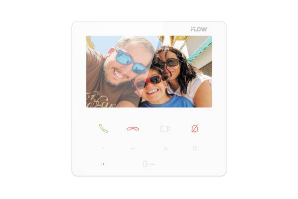 F-VI-3321IPWE1/White IP видеодомофон с WI-FI iFlow (project)