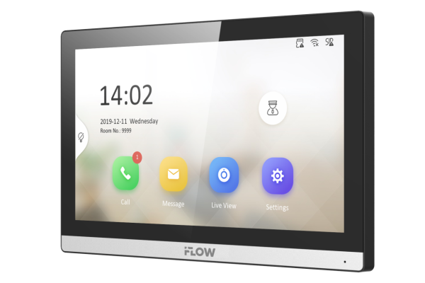 F-VI-3445IPWE1 (Аналог DS-KH6350-WTE1) 7“ IP видеодомофон с WI-FI iFlow