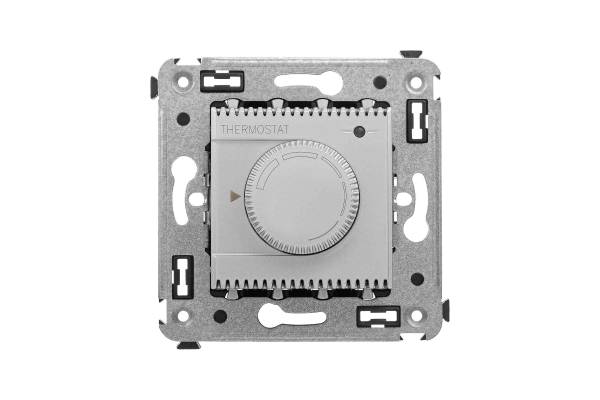 4404163 Термостат для теплых полов в стену Avanti Закаленная сталь DKC