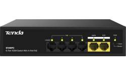 S106PC 4-портовый POE коммутатор Tenda
