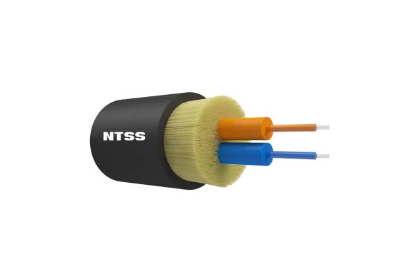 NTSS-FO-D-IN/OUT-50-2-LSZH Оптический кабель IN/OUT, OM2, 50/125, 2 волокна, LSZH, черный NTSS
