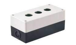 BKP10-3-K01 Корпус поста КП103 для кнопок управления 3 места белый IEK
