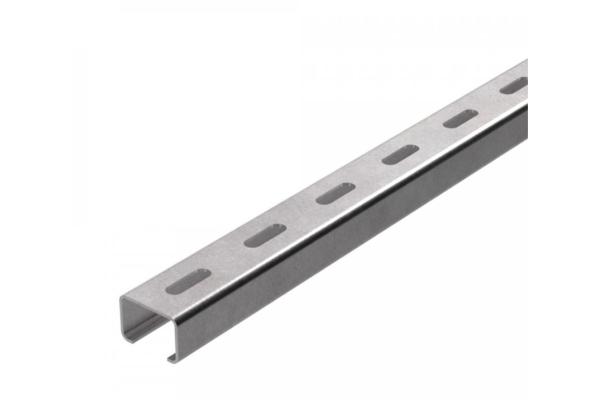 PR08.3755 Монтажная траверса Промрукав C-образный профиль, 30x20x3000, 1.5 мм Промрукав