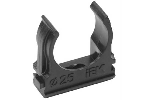 CTA10D-CF25-K02-100 ELASTA Держатель с защелкой CF25 черный IEK