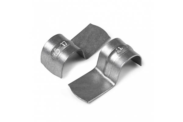 850-054 Скоба металлическая однолапковая 16-17 мм пр. (100 шт/уп) ПожТехКабель