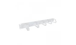NTSS-HORG-1U-5(65) Организатор кабельный горизонтальный NTSS, крепление 19 1U, 5 колец глубиной 65мм, металл, серый RAL 7035 NTSS