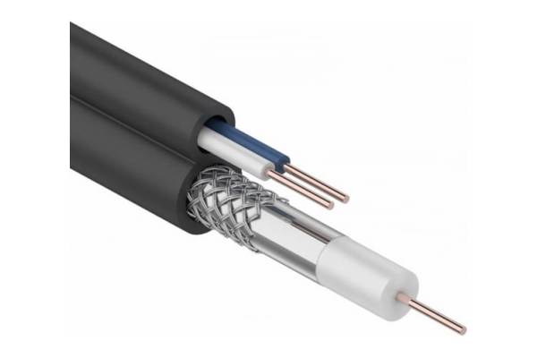 ККСВ-П 2х0,5мм, 100м, кабель черный CADENA 