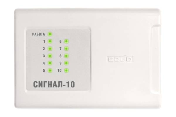 Сигнал-10 (2xRS-485) (два интерфейса RS-485) Прибор приемно-контрольный охранно-пожарный Болид