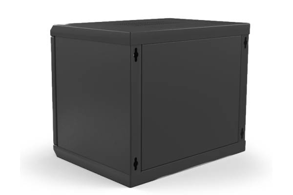 TWL-0666-SD-RAL9005 Шкаф настенный 19 (собранный) Hyperline