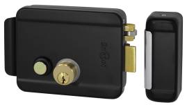 ST-RL073DI-BK Замок электромеханический накладной (чёрный) Smartec