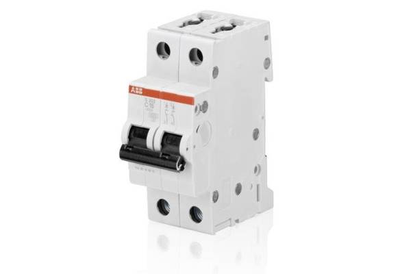 2CDS252001R0064 Выключатель автоматический модульный 2п C 6А 6кА S202 C6 ABB