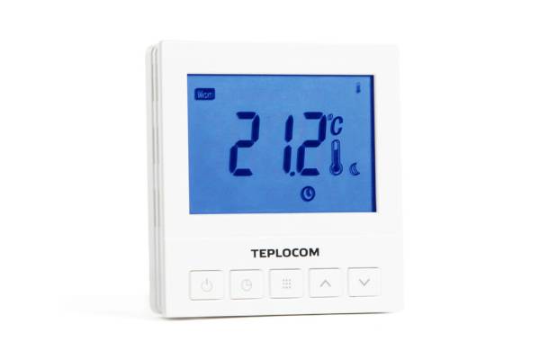TEPLOCOM TS-Prog-220/3A Термостат комнатный Бастион
