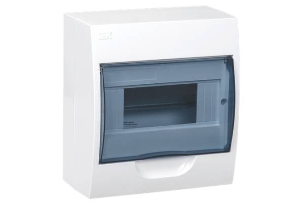 MKP12-N-08-40-20 KREPTA 3 Корпус пластиковый ЩРН-П-8 IP41 белый IEK