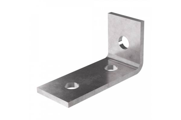PR16.1114 Пластина 90 градусов 3 отверстия Промрукав
