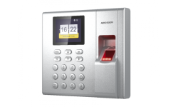 DS-K1T8003MF Терминал доступа со встроенными считывателями Mifare карт и отпечатков пальцев Hikvision (project)